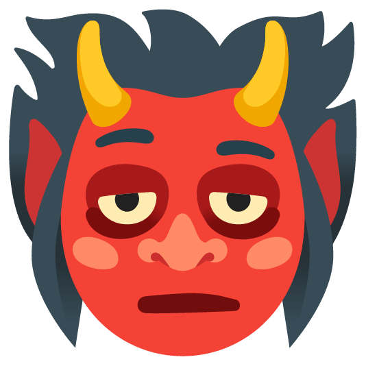 ogre and sleepy face