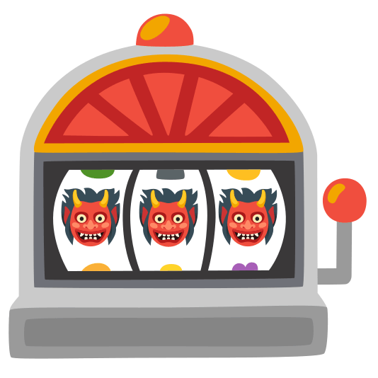 ogre and slot machine