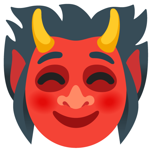 Ogre and Smiling face