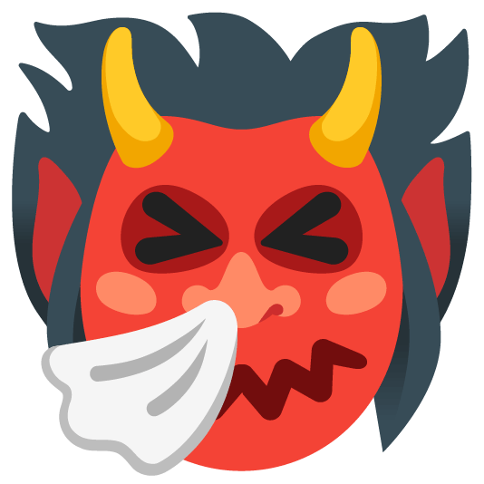 ogre and sneezing face