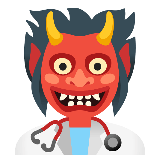 ogre and stethoscope