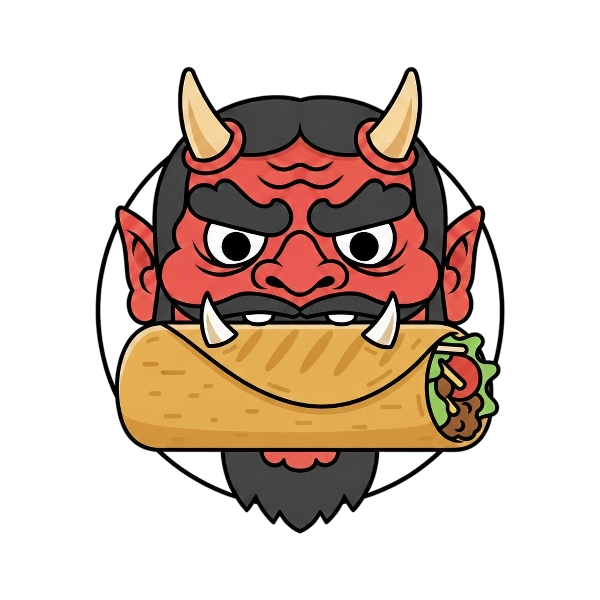 Ogre and Stuffed flatbread