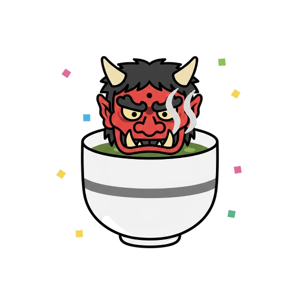 Ogre and Teacup without handle