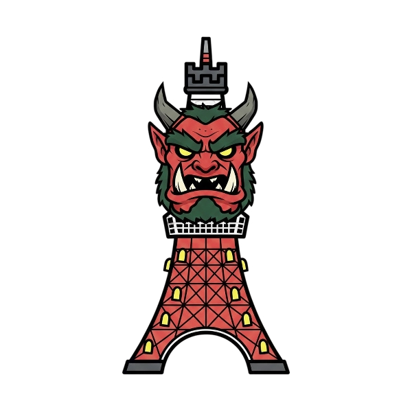 Ogre and Tokyo tower