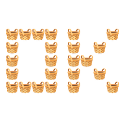 OK button and basket