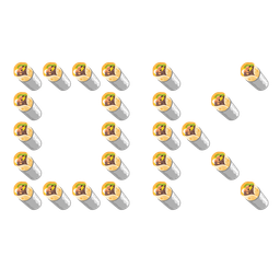 OK button and burrito