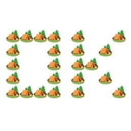 OK button and camping