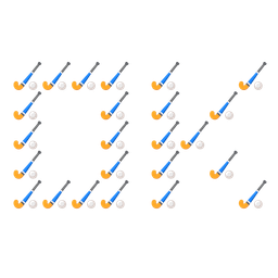 OK button and field hockey