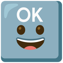 OK button and Grinning face