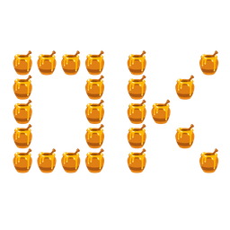 OK button and honey pot