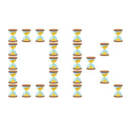 OK button and hourglass not done