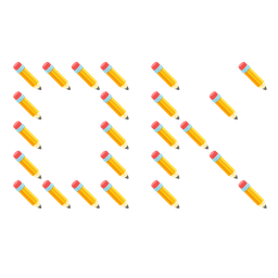 OK button and pencil