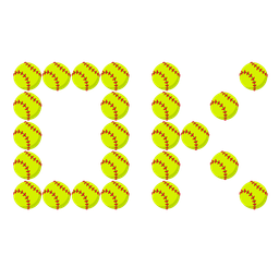 OK button and softball