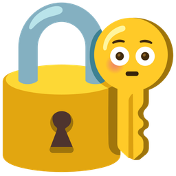 old key and flushed face