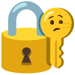 old key and lying face