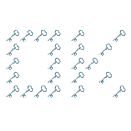 old key and OK button