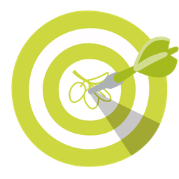 olive and bow and arrow