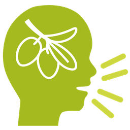 olive and bust in silhouette