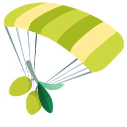 olive and parachute