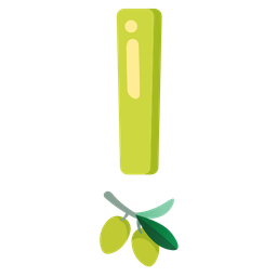 olive and red exclamation mark