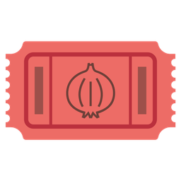 onion and admission tickets