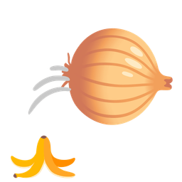 onion and banana
