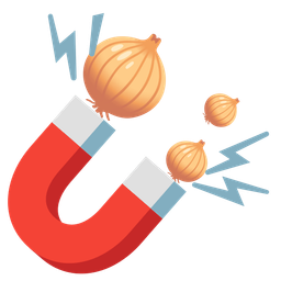 onion and magnet