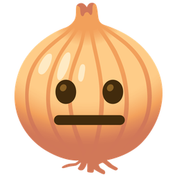 onion and neutral face