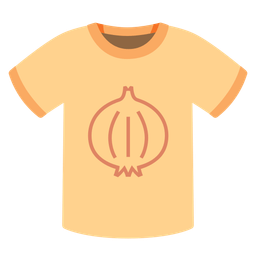onion and t-shirt