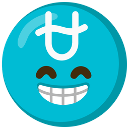 Ophiuchus and Beaming face with smiling eyes