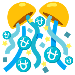 Ophiuchus and confetti ball