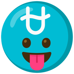 Ophiuchus and Face with tongue