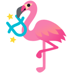 Ophiuchus and flamingo