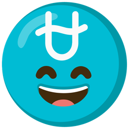 Ophiuchus and Grinning face with smiling eyes