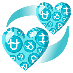 Ophiuchus and revolving hearts