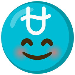 Ophiuchus and Smiling face with smiling eyes