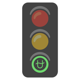 Ophiuchus and vertical traffic light