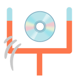 Optical disk and American football