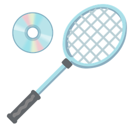 Optical disk and Badminton
