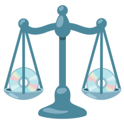 Optical disk and Balance scale