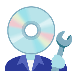 Optical disk and Hammer and wrench