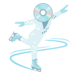 Optical disk and Ice skate