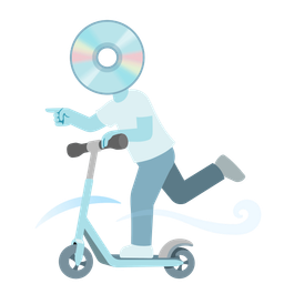 Optical disk and Kick scooter