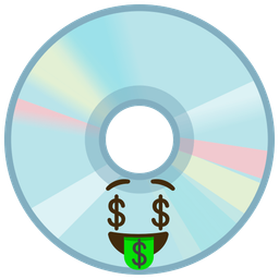 Optical disk and Money-mouth face