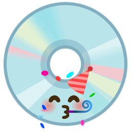 Optical disk and Partying face