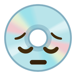 Optical disk and Pensive face