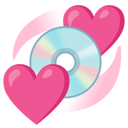 Optical disk and Revolving hearts