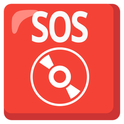 Optical disk and SOS button