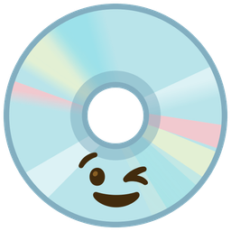 Optical disk and Winking face