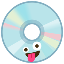 Optical disk and Zany face